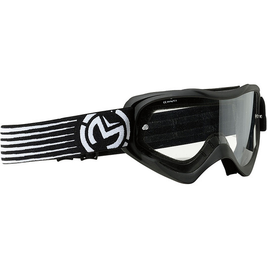 Moto Cross Enduro glasses Moose Racing Qualifier Slash Black White