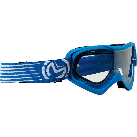 Moto Cross Enduro glasses Moose Racing Qualifier Slash Blue White