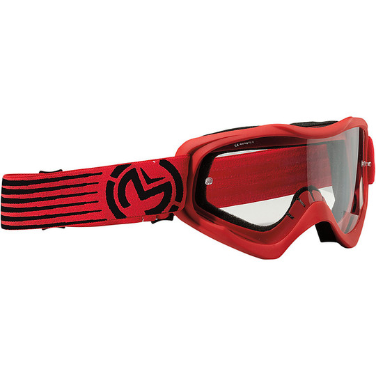 Moto Cross Enduro glasses Moose Racing Qualifier Slash Red Black