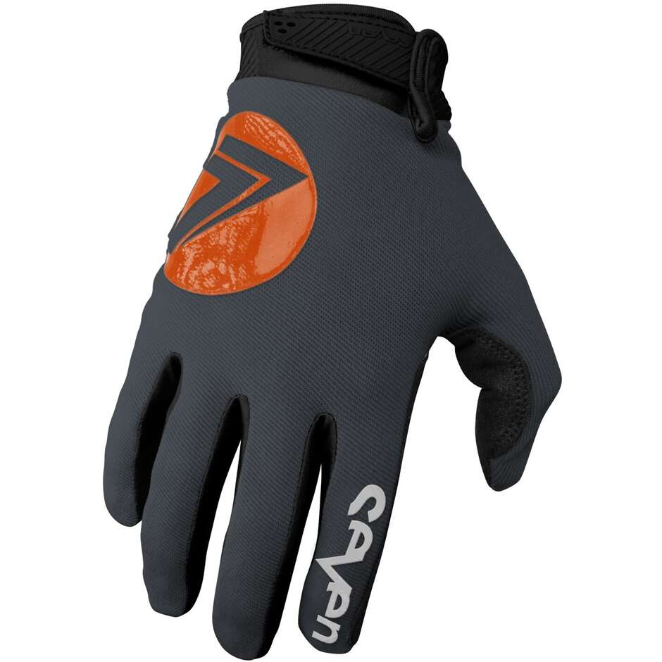 Moto Cross Enduro Gloves Seven Mx ANNEX 7 DOT Charcoal
