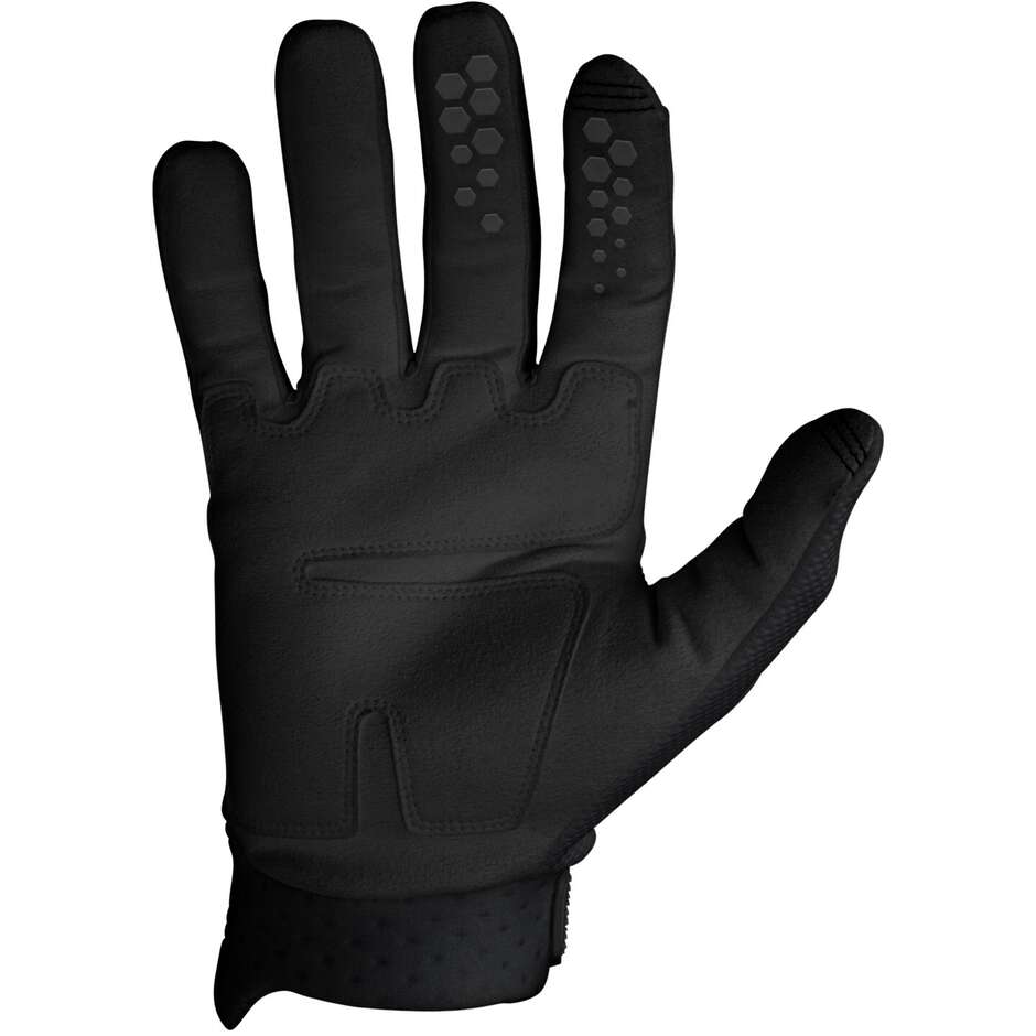 Moto Cross Enduro Gloves Seven Mx RIVAL ASCENT Blacks Blacks
