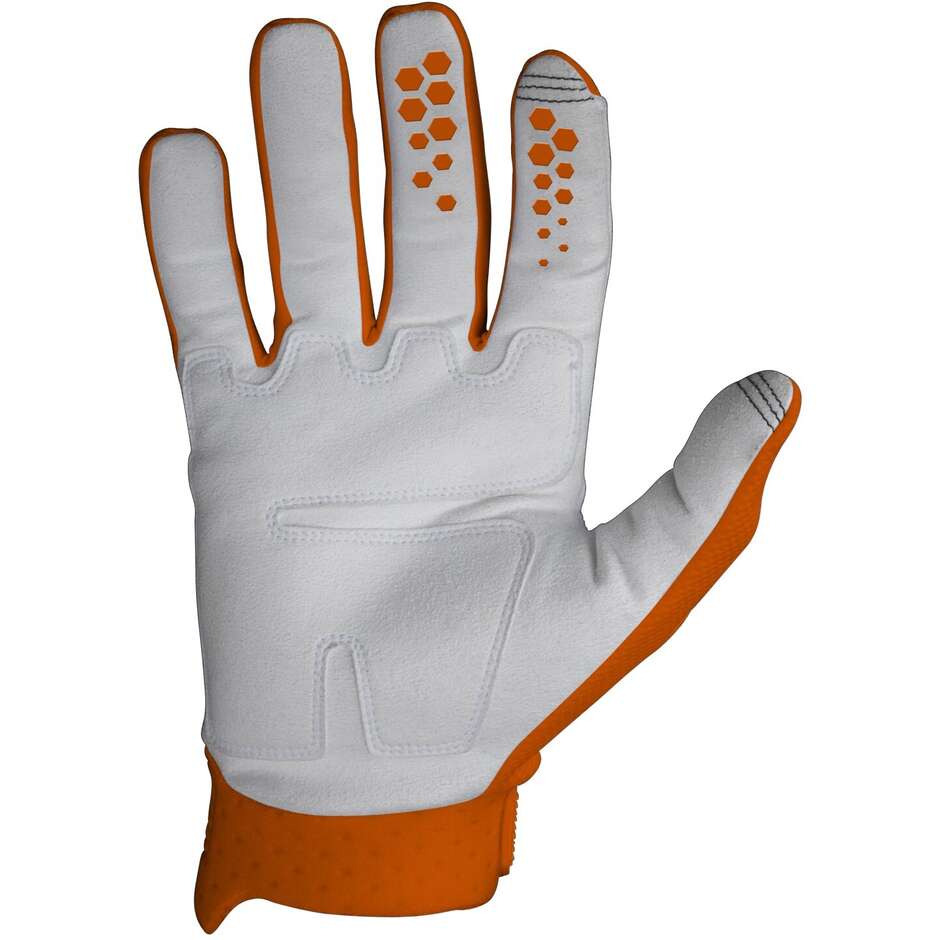 Moto Cross Enduro Gloves Seven Mx RIVAL ASCENT Orange