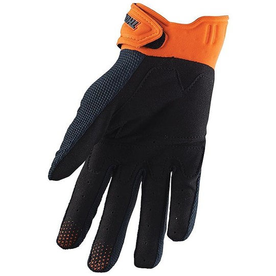 Moto Cross Enduro Gloves Thor S20 Rebound Black Orange