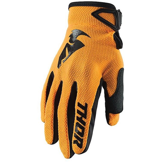 Moto Cross Enduro Gloves Thor S20 Sector Orange