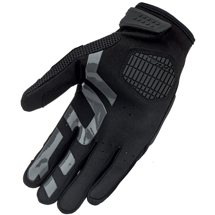 Moto Cross Enduro Gloves T'ur G-THREE PRO Black