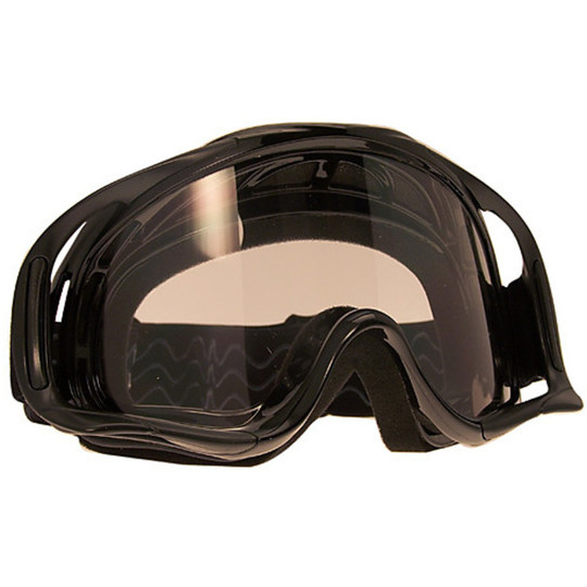 Moto Cross Enduro Goggles Mask Black One Racing