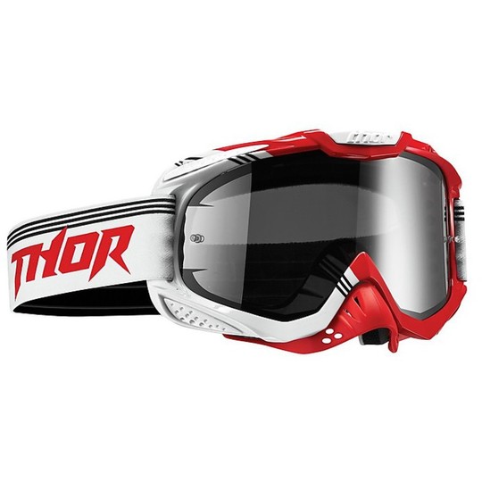 Moto Cross Enduro Goggles Mask Thor Ally Bend 2015 Double Lens