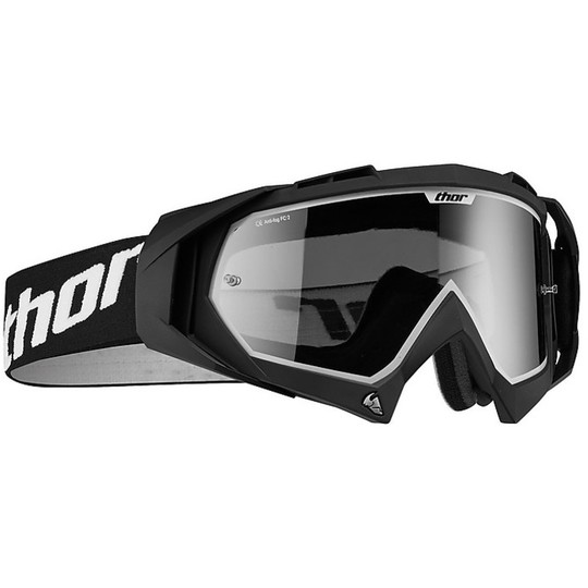 Moto Cross Enduro Goggles Mask Thor Hero 2015 Matt Black