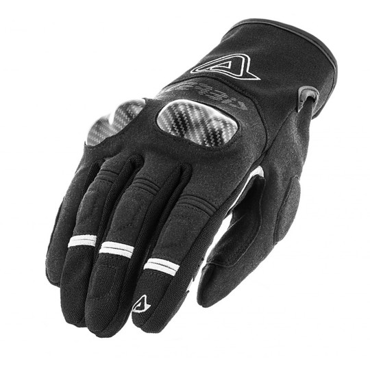 Moto Cross Enduro Handschuhe Acerbis Adventure CE mit schwarzem Schutz