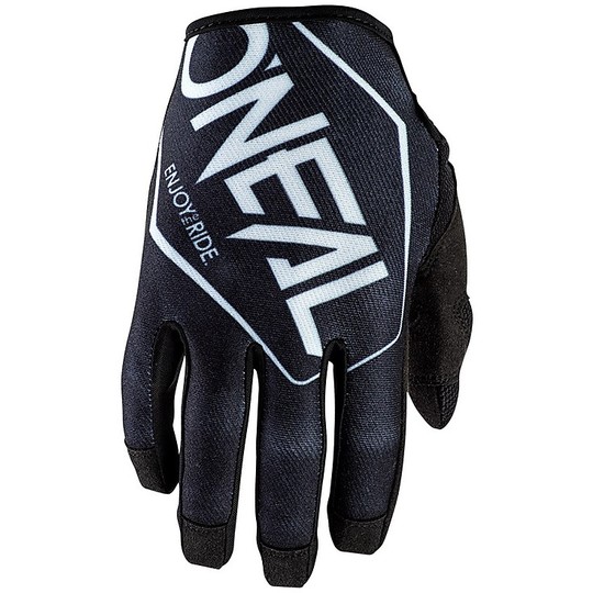 Moto Cross Enduro Handschuhe Oneal Mayhem Glove Rider Black White