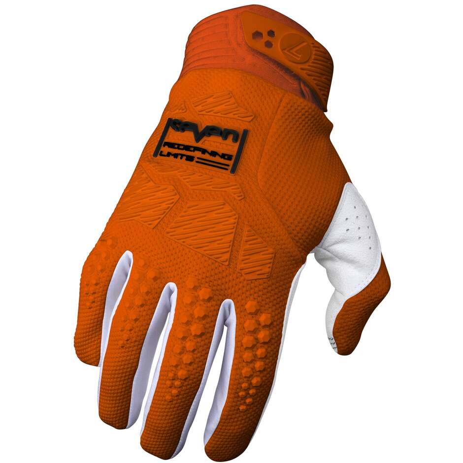 Moto Cross Enduro-Handschuhe Seven Mx RIVAL ASCENT Orange