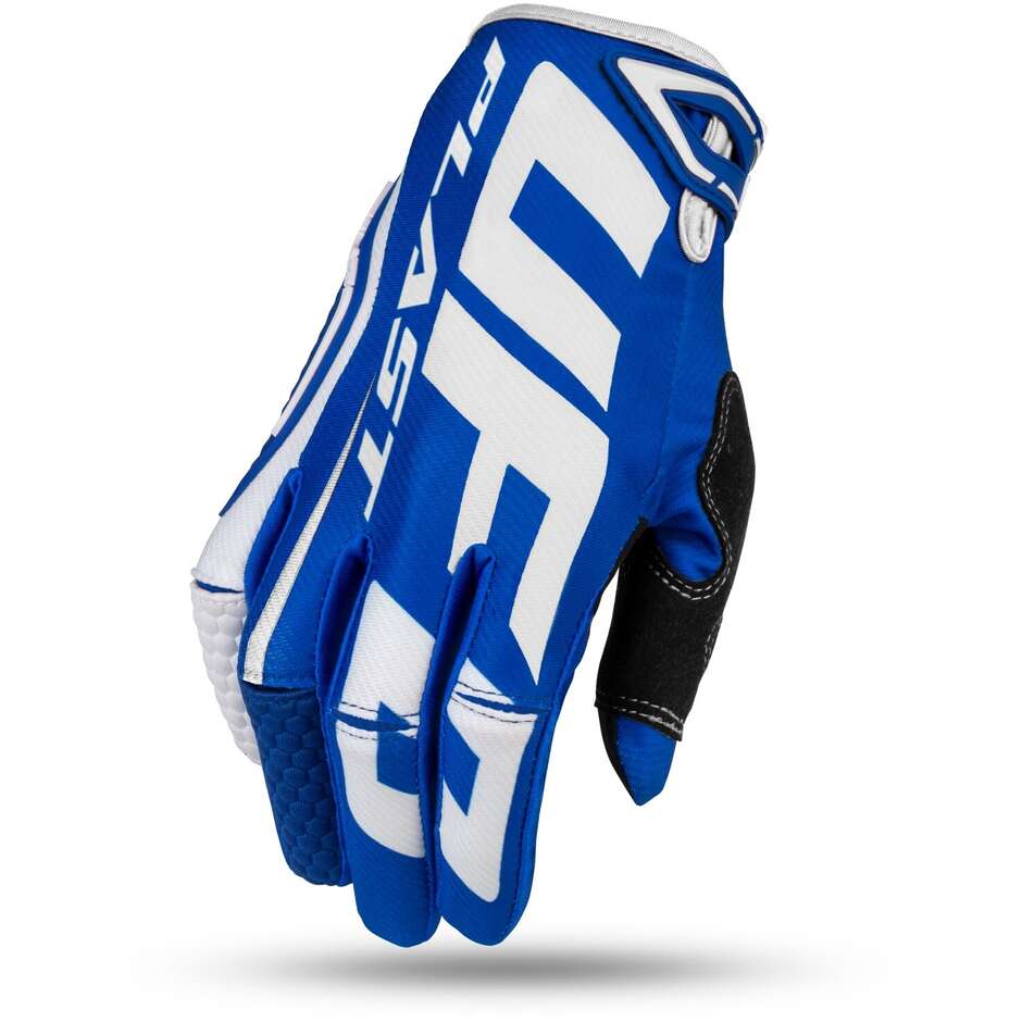 Moto Cross Enduro Handschuhe Ufo BLAZE Blau