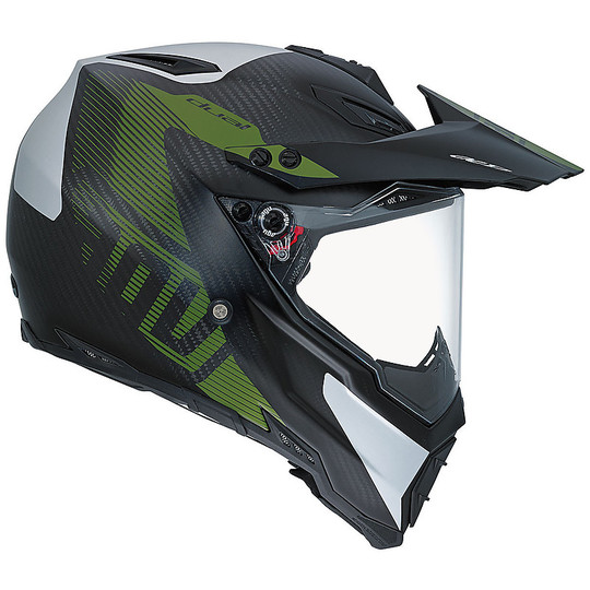 Moto Cross Enduro Helm AGV AX-8 Dual-Evo Carbon-Multi Namib