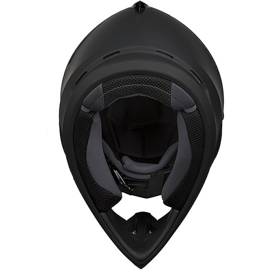 Moto Cross Enduro Helm Airoh Schalter Farbe Mattschwarz