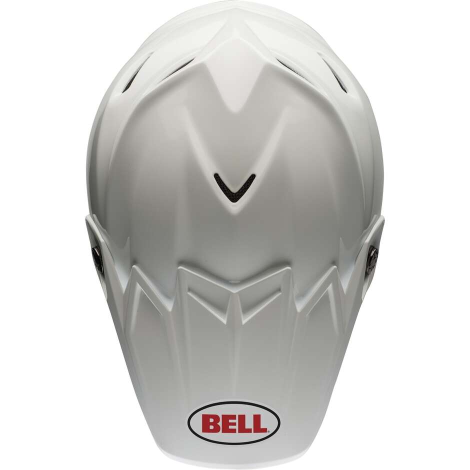 Moto Cross Enduro Helm Bell MOTO-9s FLEX Weiß