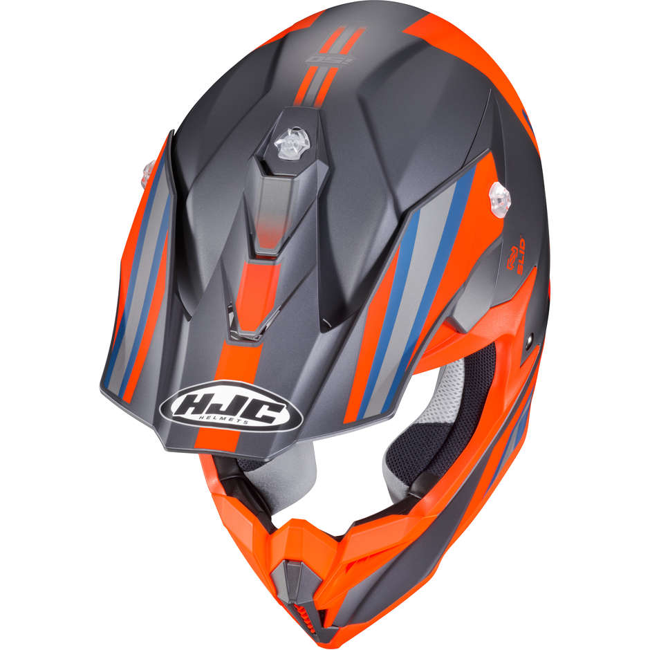 Moto Cross Enduro Helm Hjc i50 FLUX MC6SF Blickdicht