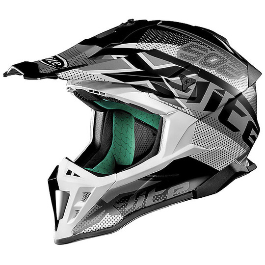 Moto Cross Enduro Helm in X-Lite Faser X-502 Resistencia 022 Matt Schwarz