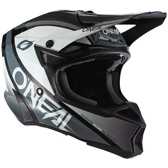 Moto Cross Enduro Helm O'neal 10 Series CORE Weiß Schwarz