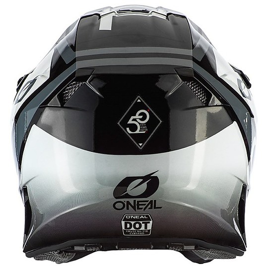 Moto Cross Enduro Helm O'neal 10 Series CORE Weiß Schwarz