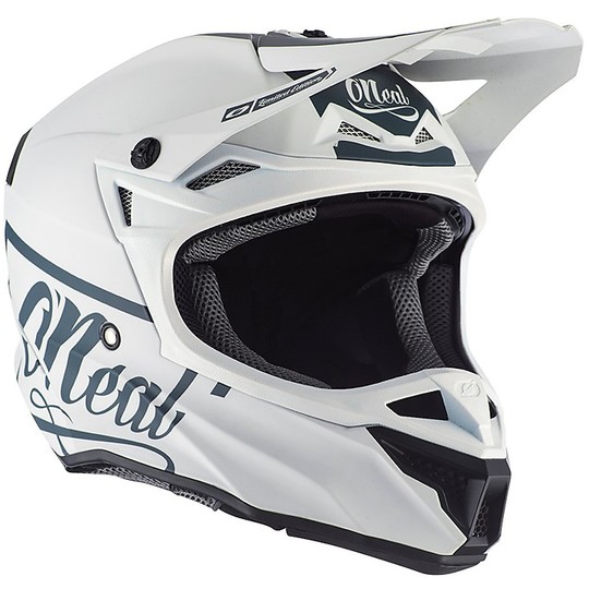 Moto Cross Enduro Helm O'neal 5 Series RESEDA Weiß