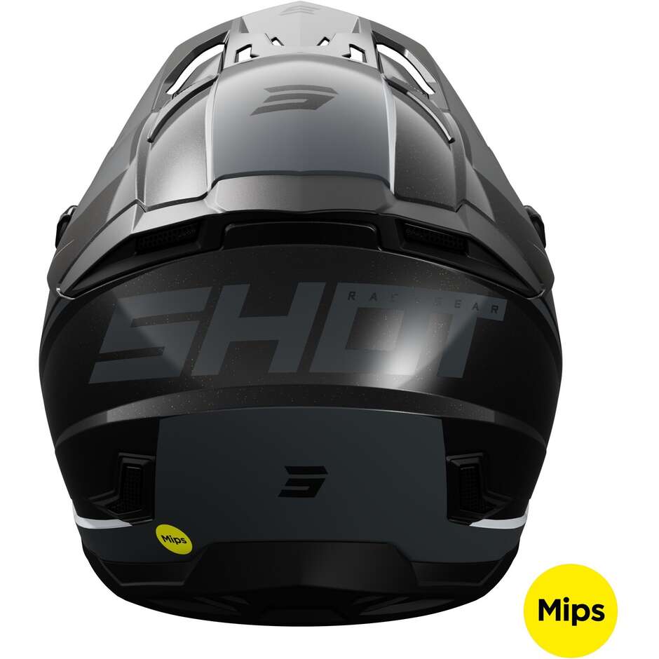 Moto Cross Enduro Helm Shot CORE COMP Black Pearl