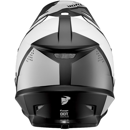 Moto Cross Enduro Helm Thor Sector Blade S20 Schwarz Weiß