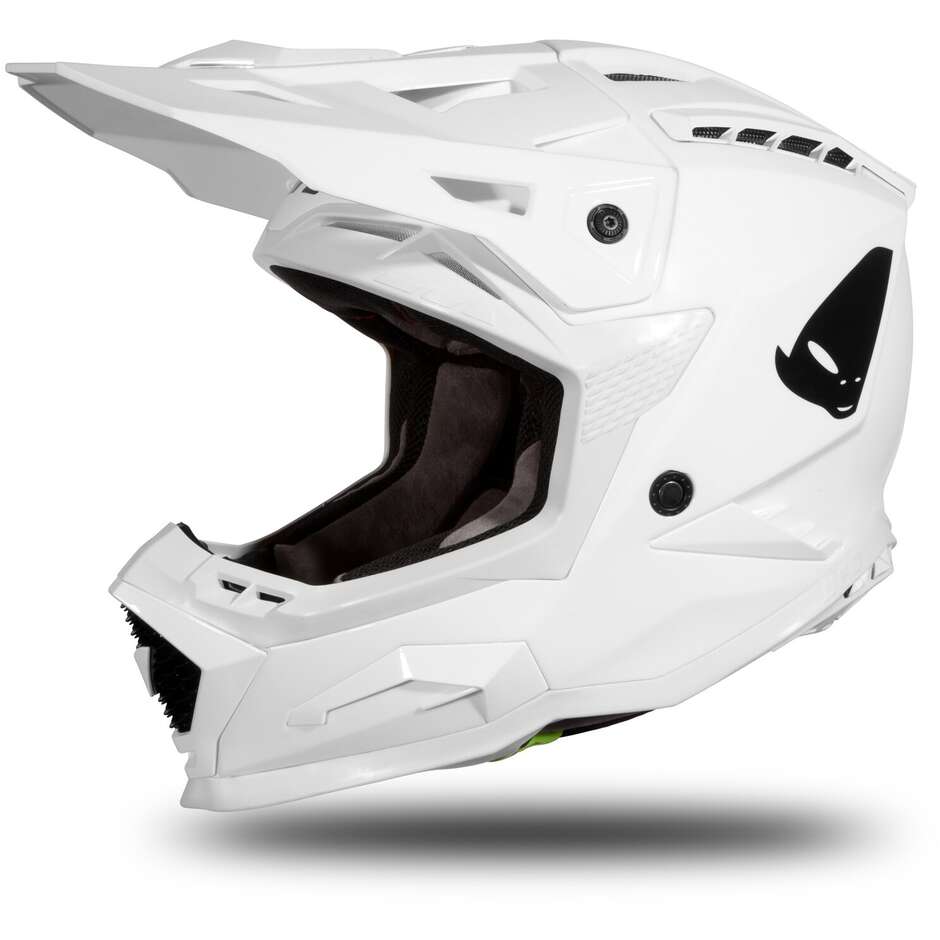 Stilvolle Motocross Helm Wei Fotos