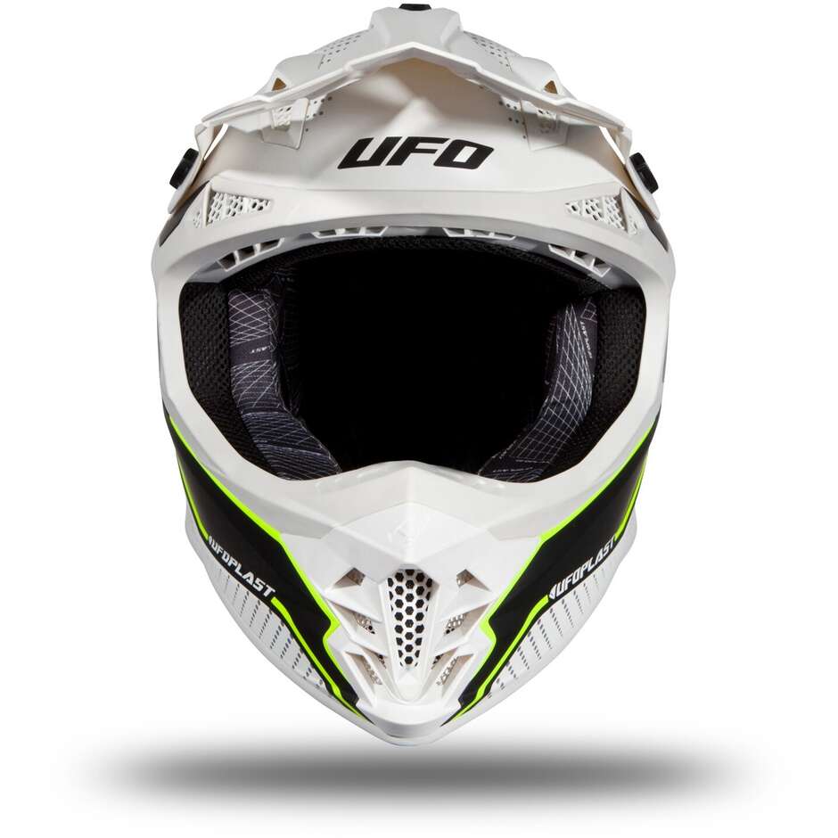 Moto Cross Enduro Helm Ufo INTREPID Matt Weiß