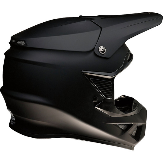 Moto Cross Enduro Helm Z1r FI Mono Matt Black Gehirnschutz