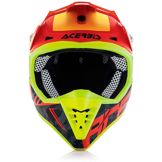 Moto Cross Enduro helmet Acerbis Profile 3.0 BlackMamba Red / Yellow