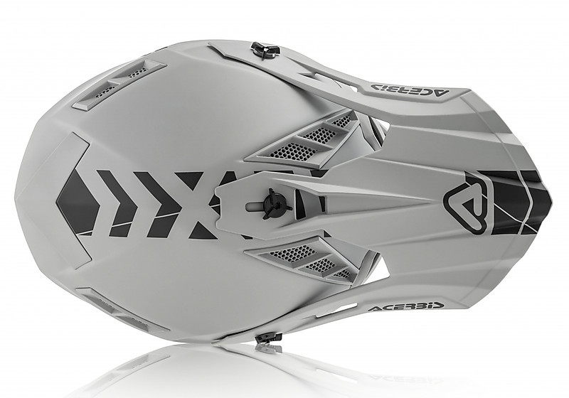 Moto Cross Enduro Helmet Acerbis STEEL Carbon Carbon Gray For Sale Online 