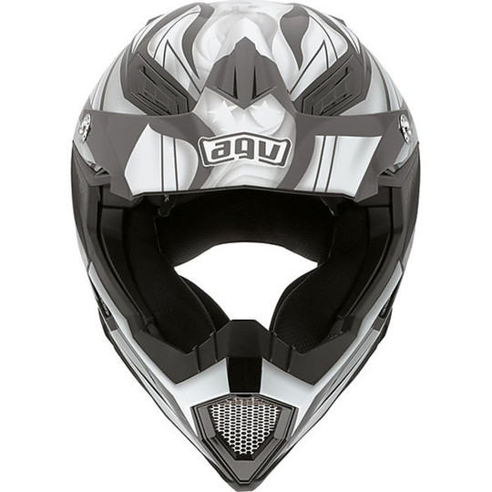 Moto Cross Enduro Helmet AGV AX-8 FlagStar Black / Gunmetal