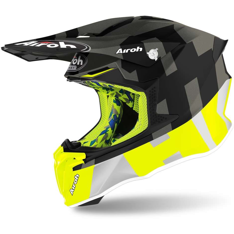 Moto Cross Enduro Helmet Airoh TWIST 2.0 Frame Anthracite Matt