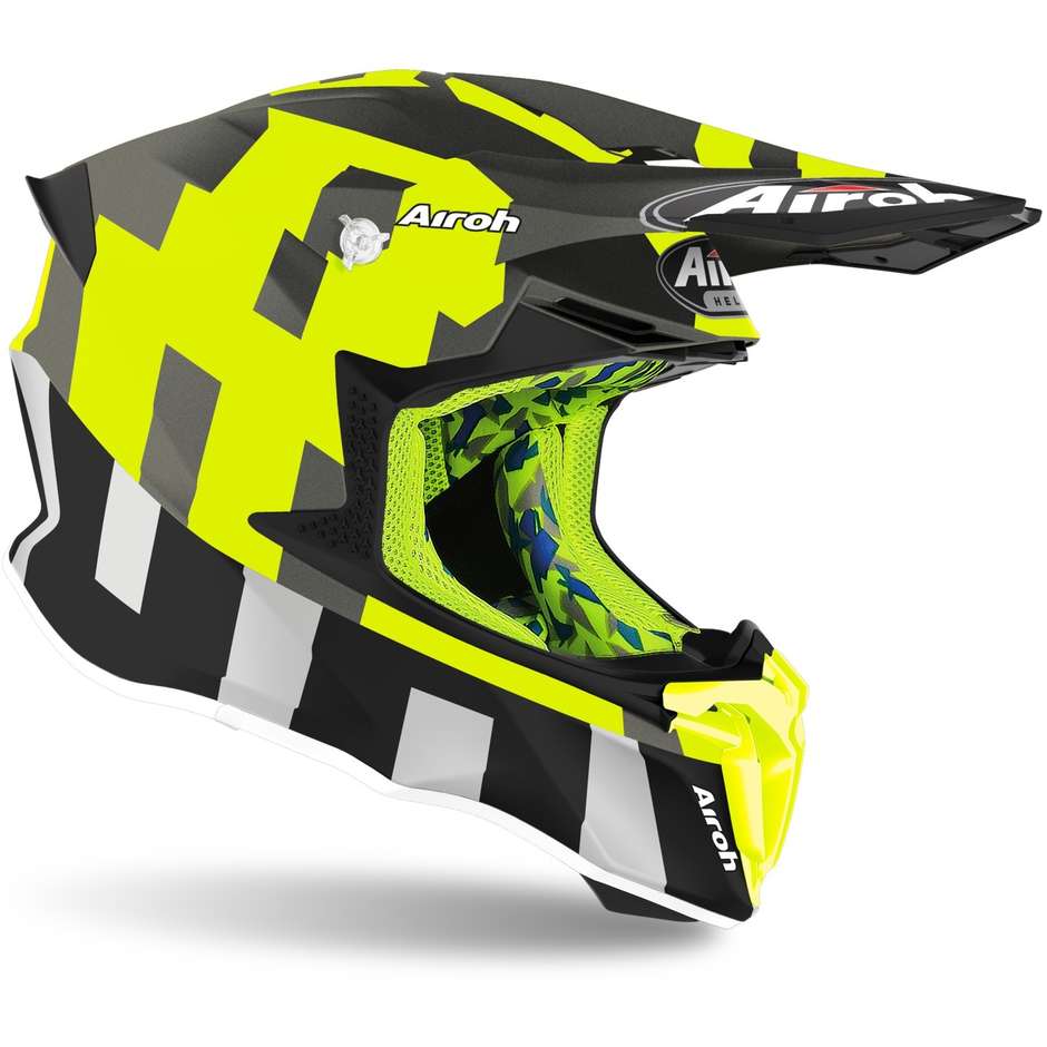 Moto Cross Enduro Helmet Airoh TWIST 2.0 Frame Anthracite Matt