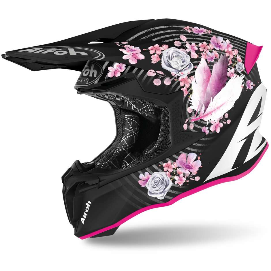Moto Cross Enduro Helmet Airoh TWIST 2.0 Mad Opaco