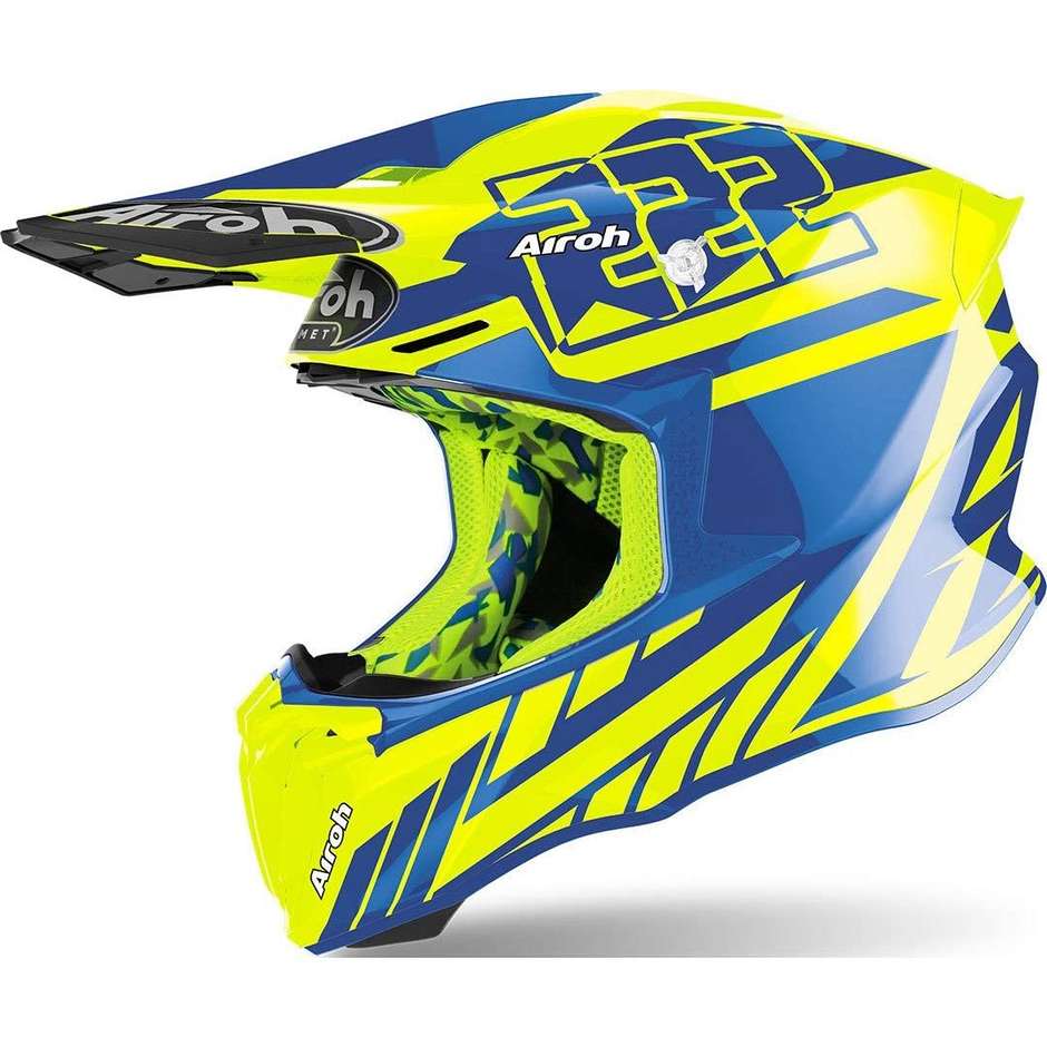 Moto Cross Enduro Helmet Airoh TWIST 2.0 Replica Cairoli 2020