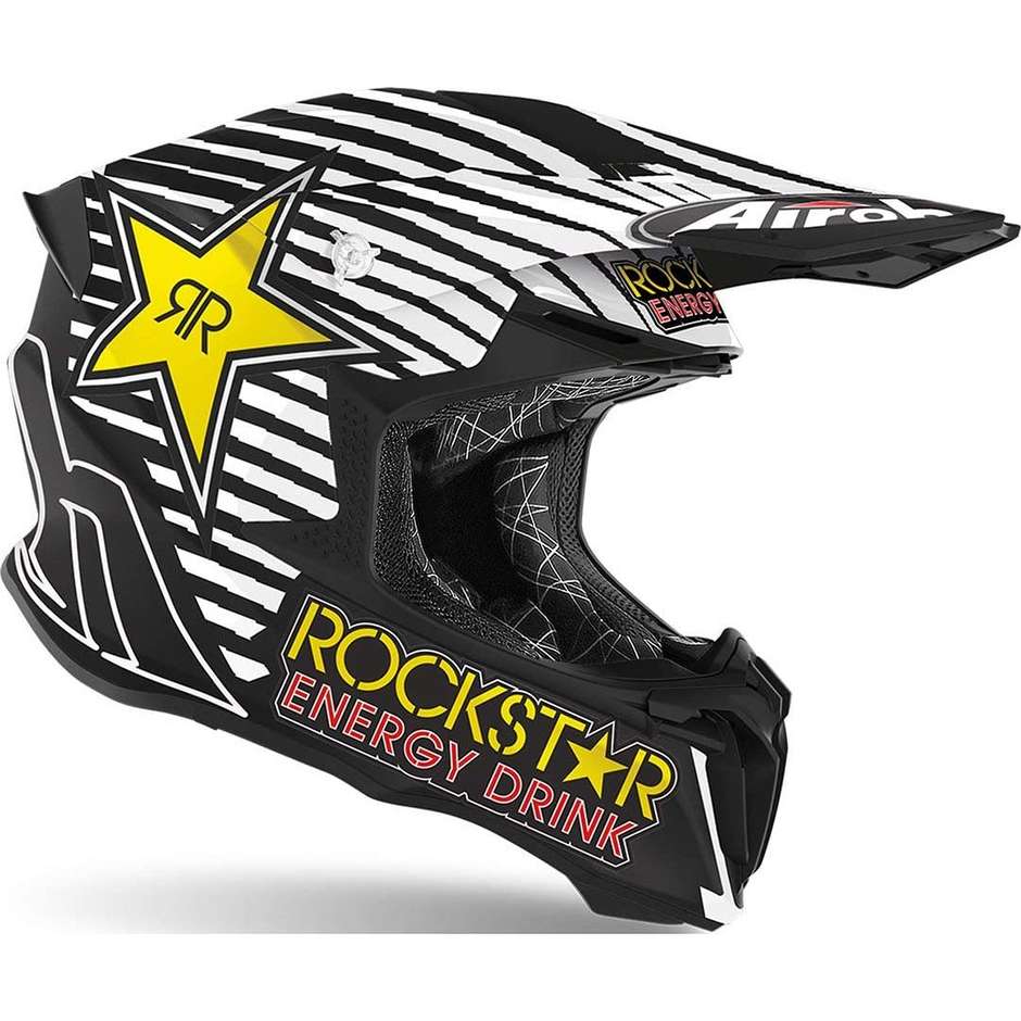 Moto Cross Enduro Helmet Airoh TWIST 2.0 RockStar 2020 Matt