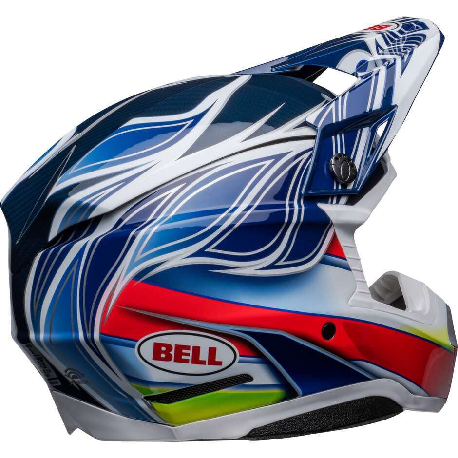 Moto Cross Enduro helmet Bell MOTO-10 SPHERICAL TOMAC REPLICA 23 Black White