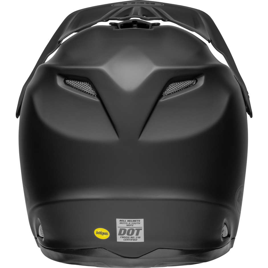 Moto Cross Enduro Helmet Bell MOTO-9 YOUTH MIPS Matt Black
