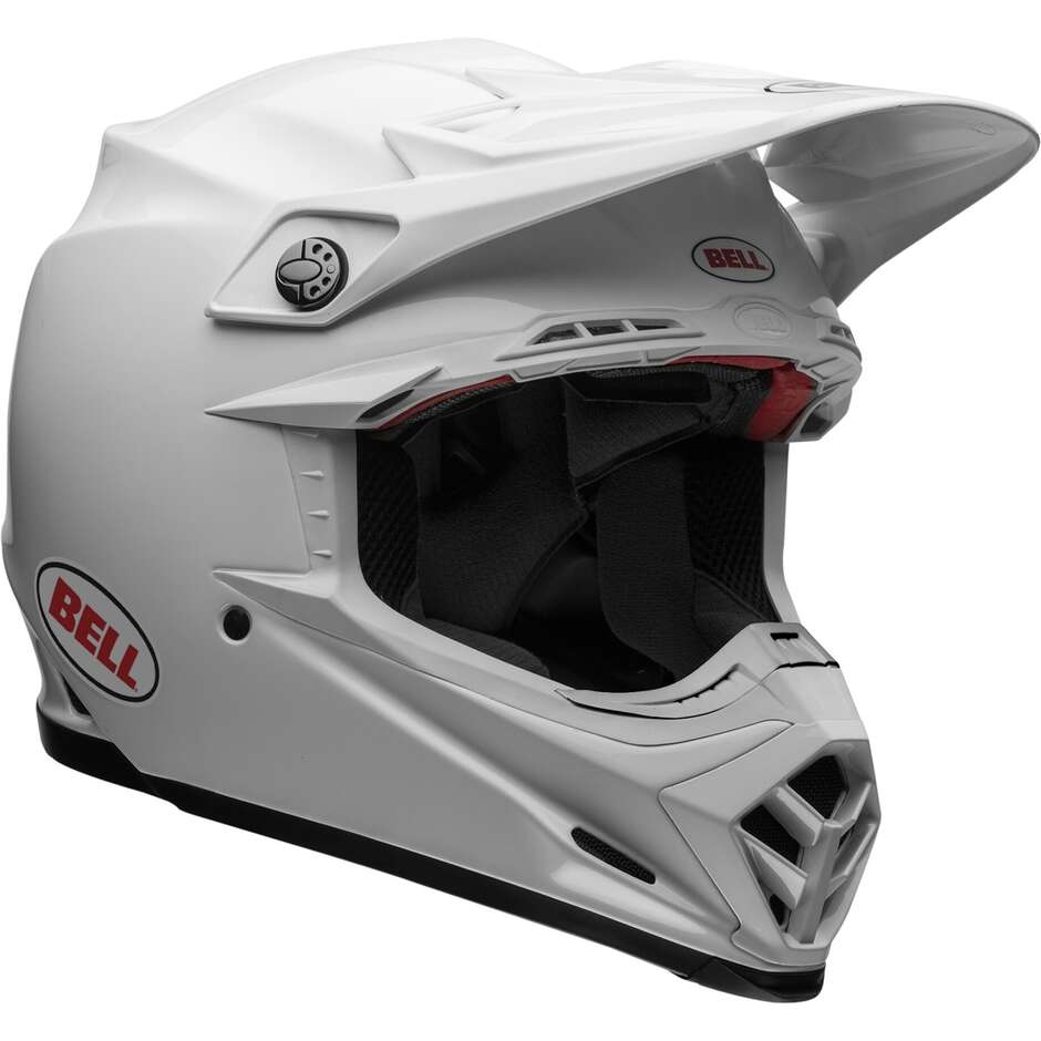 Moto Cross Enduro helmet Bell MOTO-9s FLEX White