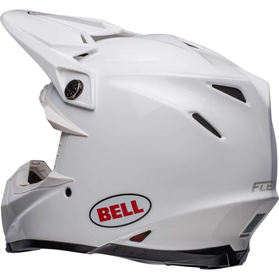 Moto Cross Enduro helmet Bell MOTO-9s FLEX White