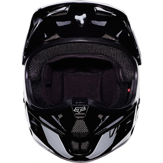 Moto Cross Enduro Helmet Fox V1 Race MX Black