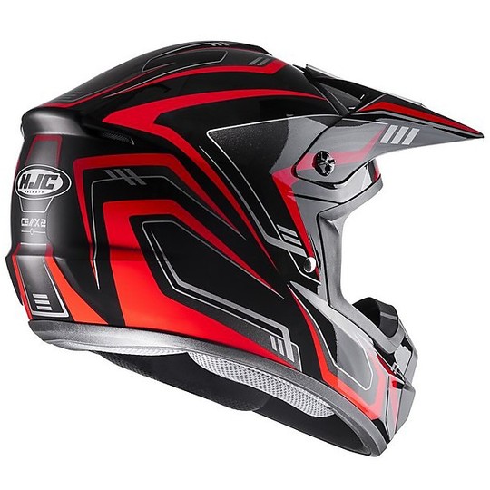 Moto Cross Enduro Helmet HJC CS-MX II EDGE MC1