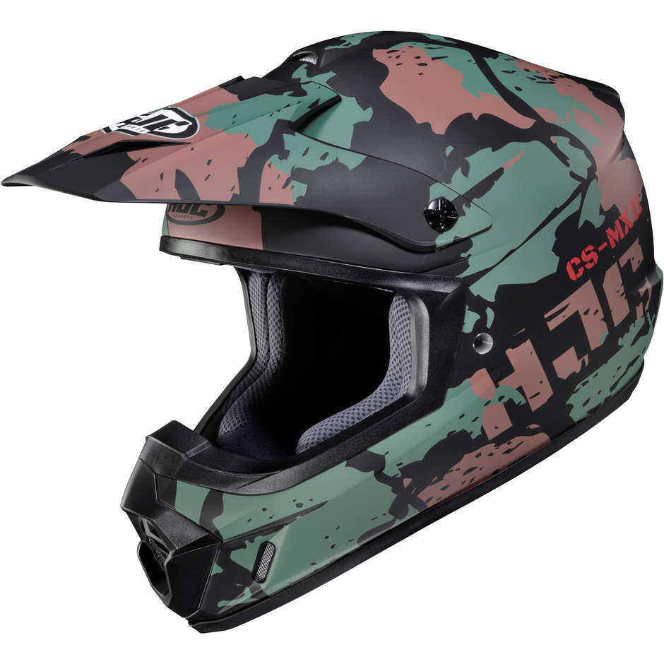 Moto Cross Enduro Helmet Hjc CS-MX II FERIAN MC4SF Opaque