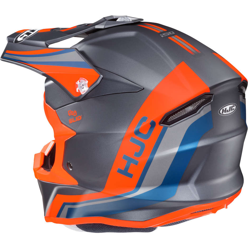 Moto Cross Enduro Helmet Hjc i50 FLUX MC6SF Opaque