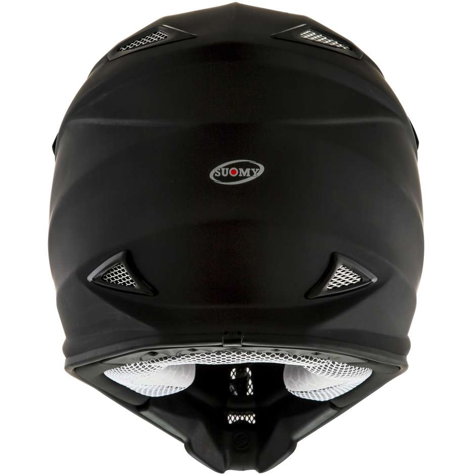 Moto Cross Enduro Helmet In Suomy Fiber MR JUMP PLAIN Matt Black