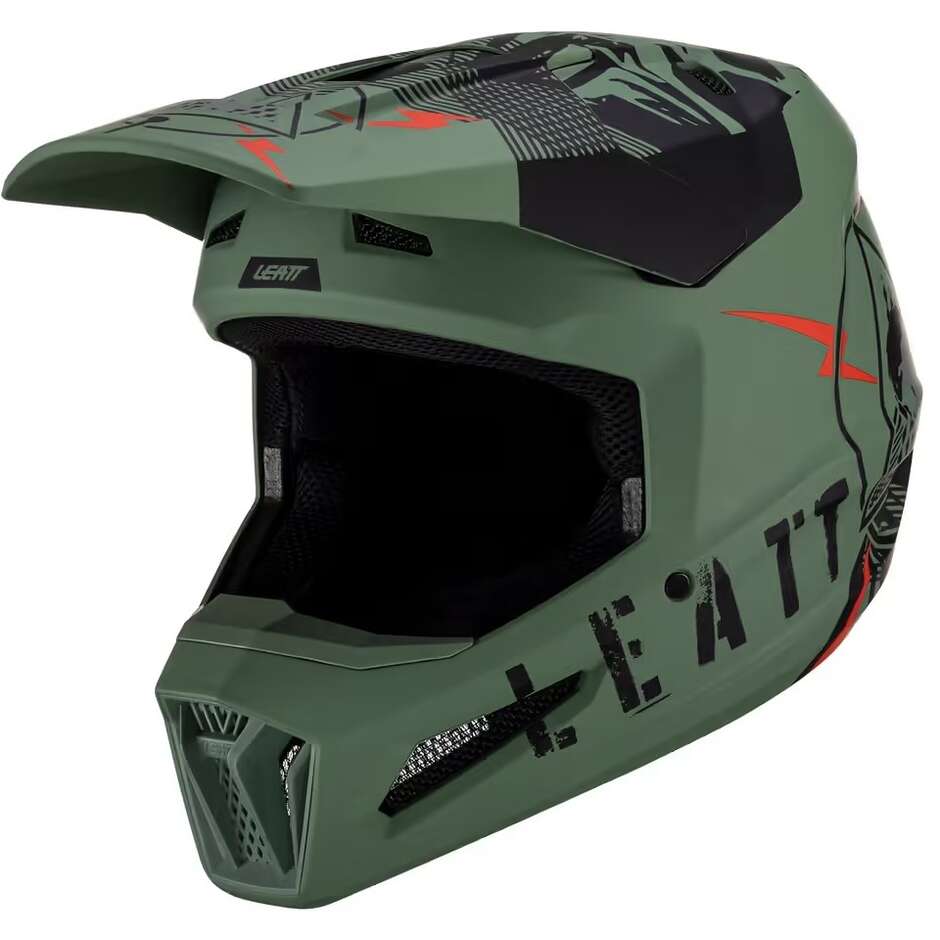 Moto Cross Enduro helmet Leatt 2.5 V23 Cactus