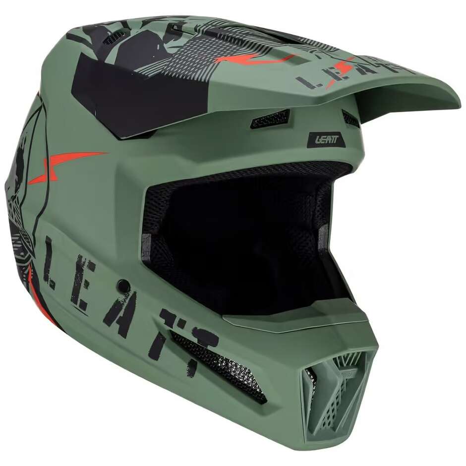 Moto Cross Enduro helmet Leatt 2.5 V23 Cactus