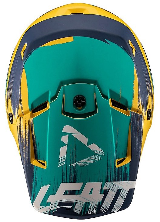 Moto Cross Enduro Helmet Leatt GPX 3.5 V19.2 Gold Teal For Sale Online 