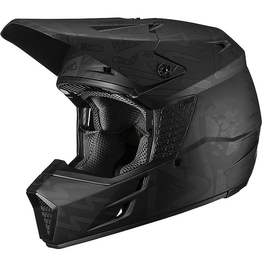 Moto Cross Enduro Helmet Leatt GPX 3.5 V19.2 Tribe Black